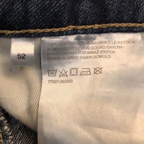 Clockhouse blue denim shorts. Distressed. EUC! - Picture 5 of 8